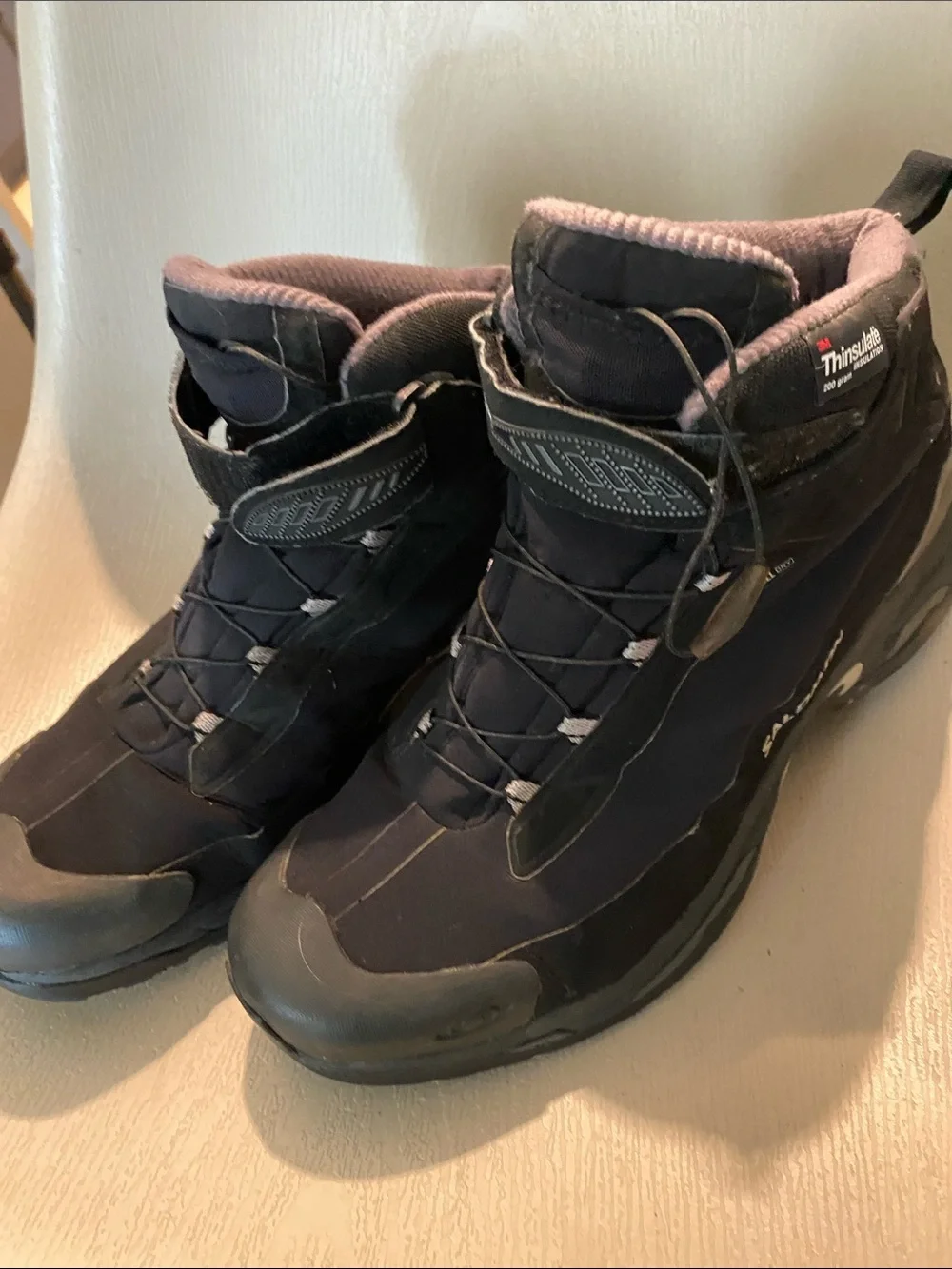Salomon Deemax 2 ts Waterproof Thinsulate Hiking Boots men 11 black